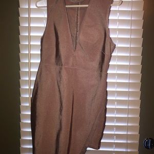 NEW Dusty Rose bandage dress